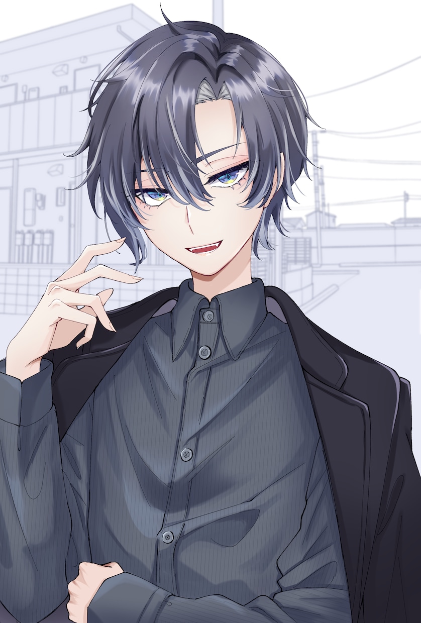一枚絵描きます 中性的で綺麗め男性ならお任せ下さい！ イメージ4