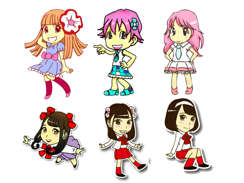 ミニキャラ描きます 希望のイメージをお知らせください イメージ2