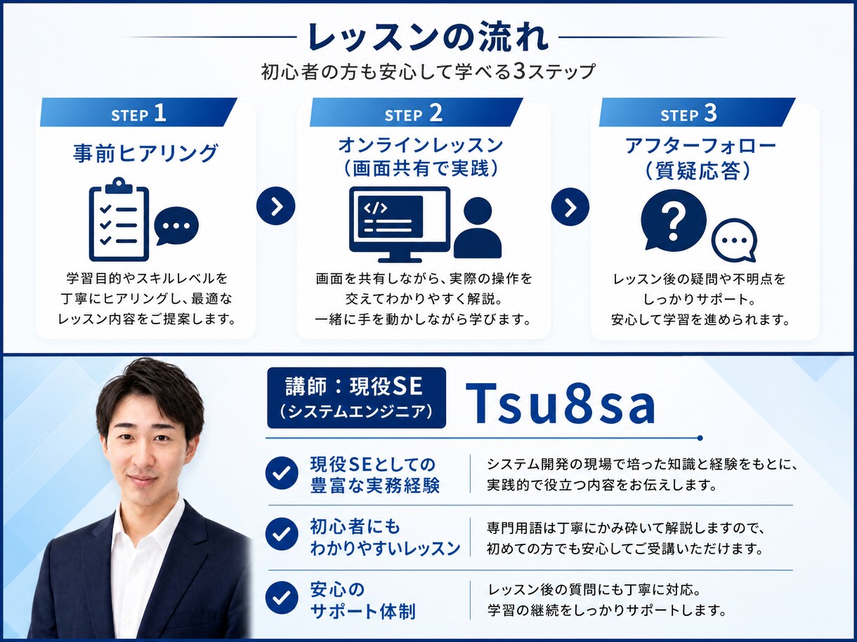現役SEが実際に行っているAI活用法を教えます 初心者でも今日から使えるAI活用のコツをお伝えします! イメージ5