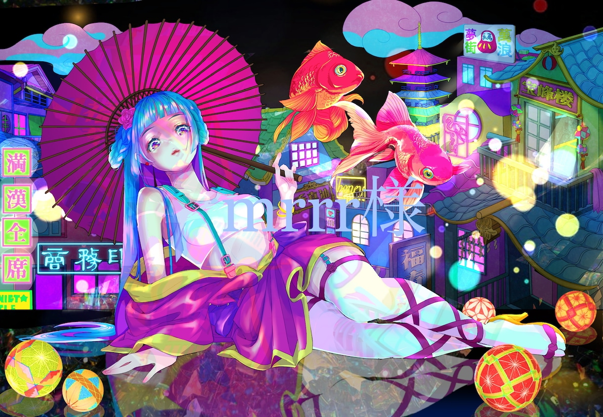 イラスト描きます 動画のサムネや表紙にご利用いただける、見栄えするイラストです イメージ3