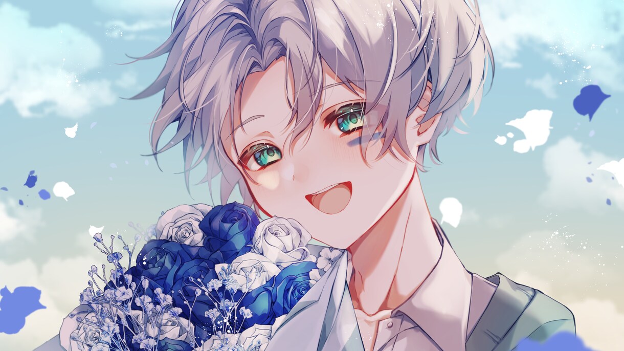 目を引く繊細なイラスト制作いたします 鮮やかなイラストで活動者さんを応援いたします イメージ2