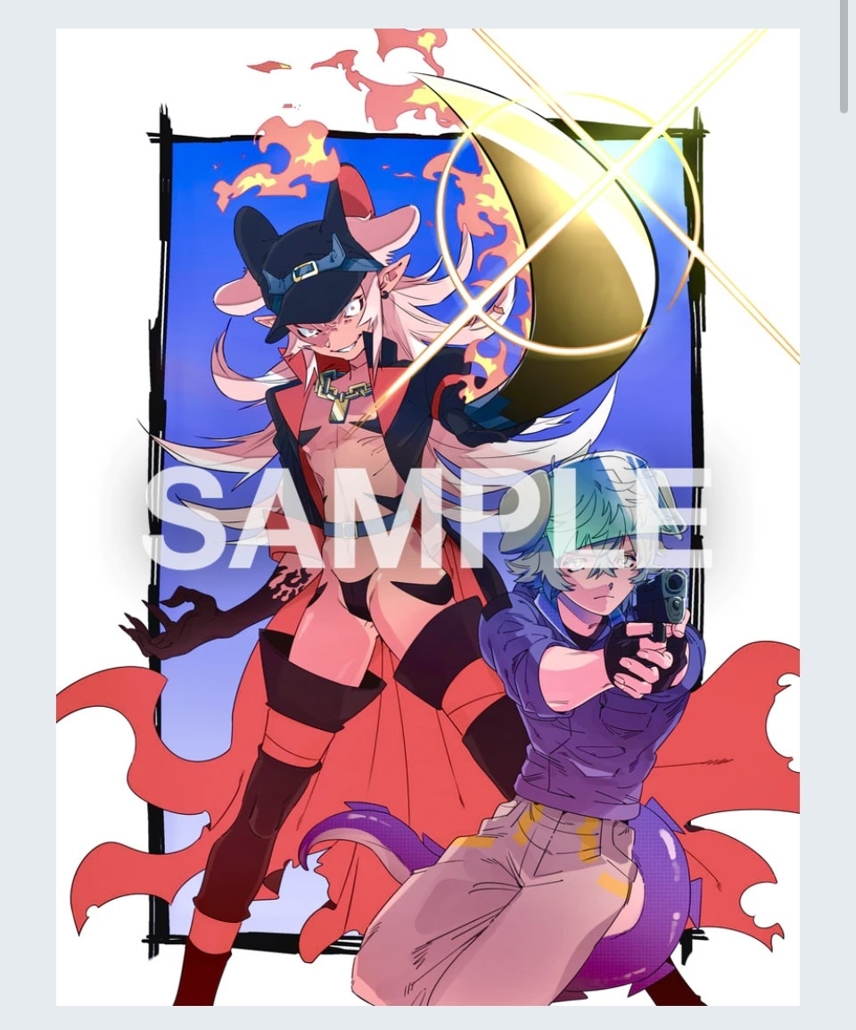 アニメ塗り、セル画風、挿絵、漫画風イラスト描きます 要望に沿ってイラスト描きます！ イメージ3