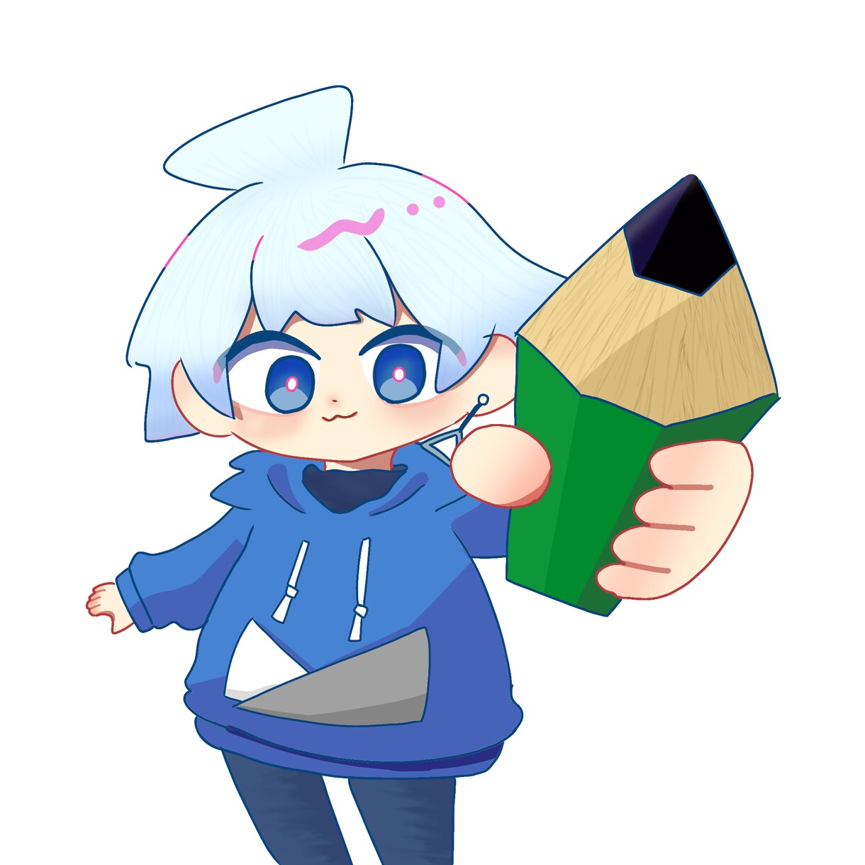キャラクター立ち絵（全身/バストアップ）描きます 追加料金で最長２日で提供。初めての方でも大歓迎です！ イメージ1