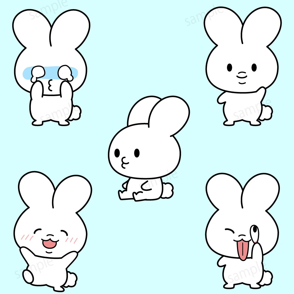 愛されかわいい動物キャラクターお作りします ★お得な3ポーズセットで22000円★ イメージ1