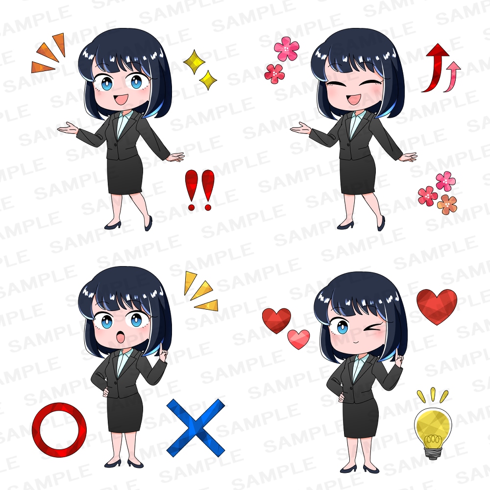 商用利用可!3000円~デフォルメキャラ描きます 動画やブログのマスコットキャラ、SNSのアイコンにぴったり! イメージ6
