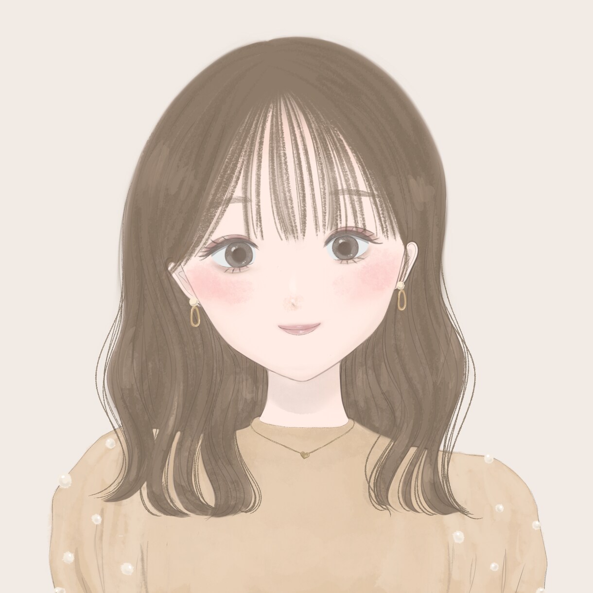 優しい色で柔らかく可愛い雰囲気のイラストを描きます 淡い色を使って、優しい印象の女の子を描くことが得意です。 イメージ3