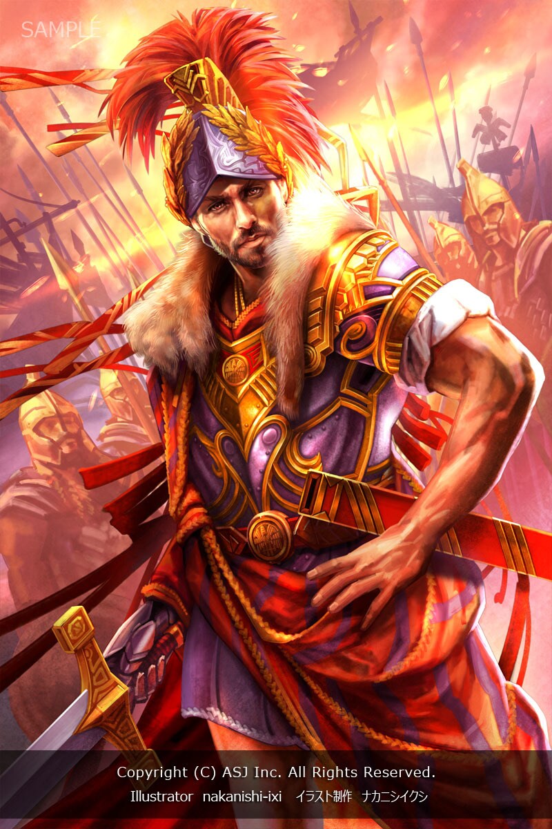 トレカイラスト（戦国武将・偉人）描きます トレーディングカードゲームのイラストなどに イメージ2