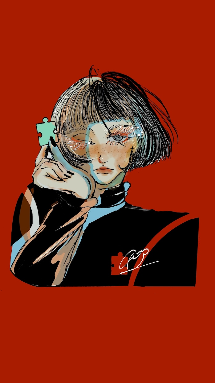 かっこいい女の子描きます かっこよくて強そう、でも儚い...そんな女の子をお届け。 イメージ2