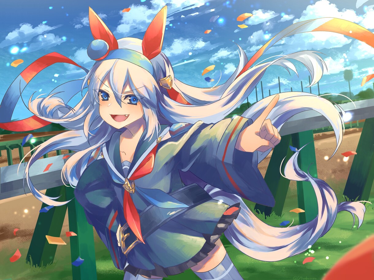 背景付きキャラクターイラストを制作致します 幅広く使用出来るキャラクターイラストを作成します。 イメージ5