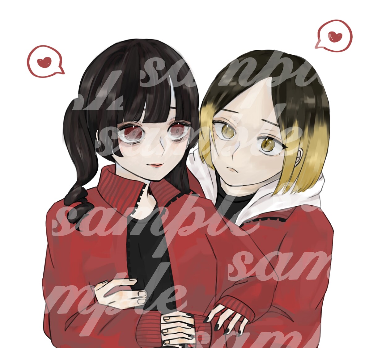 アイコン イラスト 夢絵 描きます 小さい要望も受け入れます！丁寧にかわいく仕上げます！ イメージ2