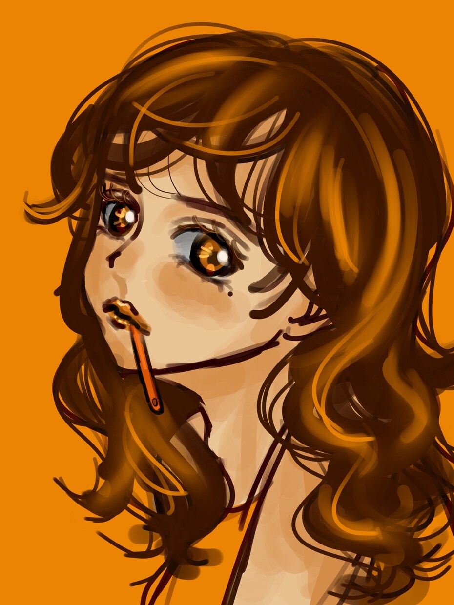 お顔から上を描きます 可愛い絵、似顔絵、一生懸命かきます♪ イメージ4