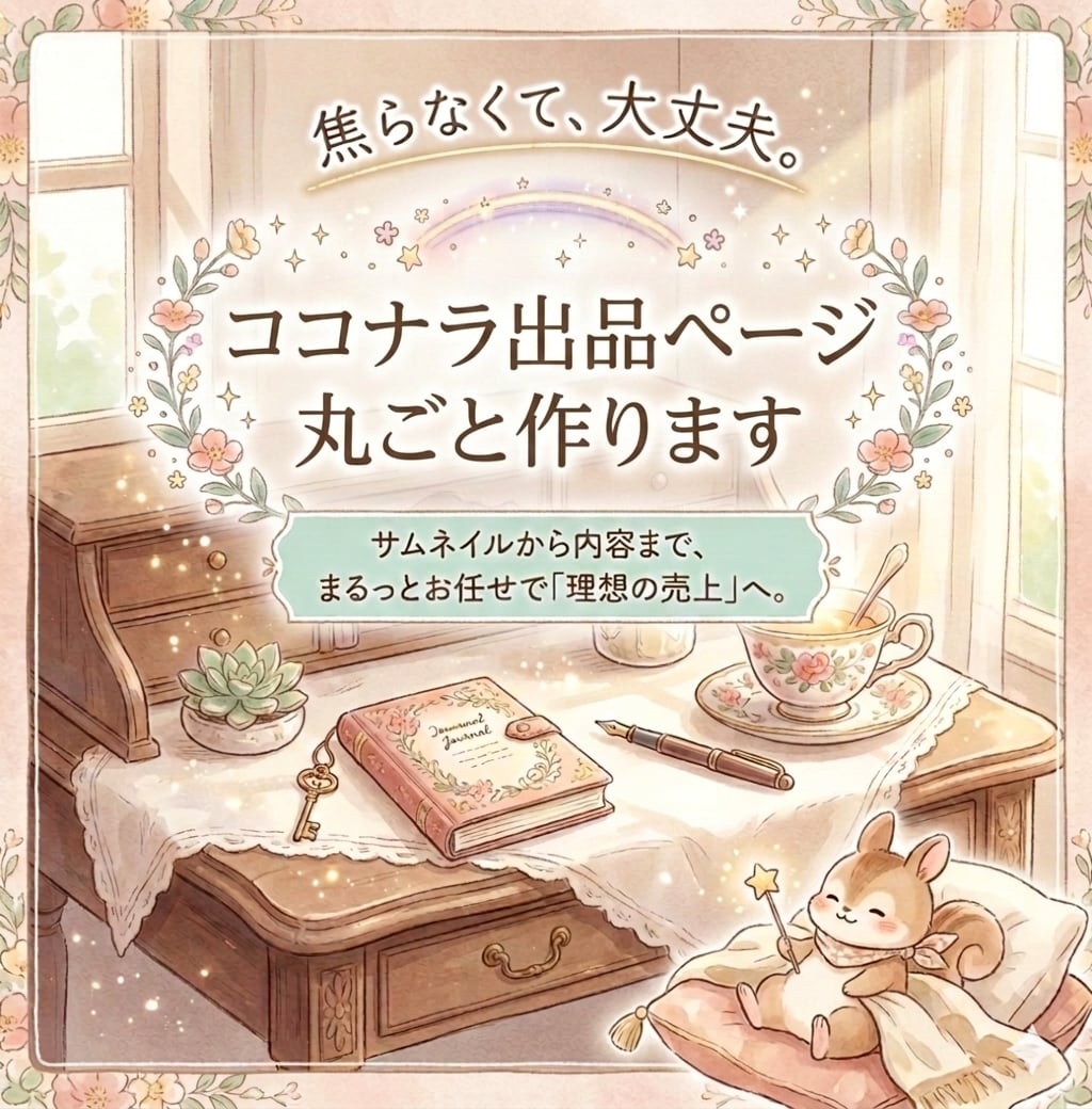 ココナラ悩み相談専門！｜ココナラ出品ページ作ります 選べる3つのプラン｜丸投げでOK！｜コピペで完成！ イメージ3
