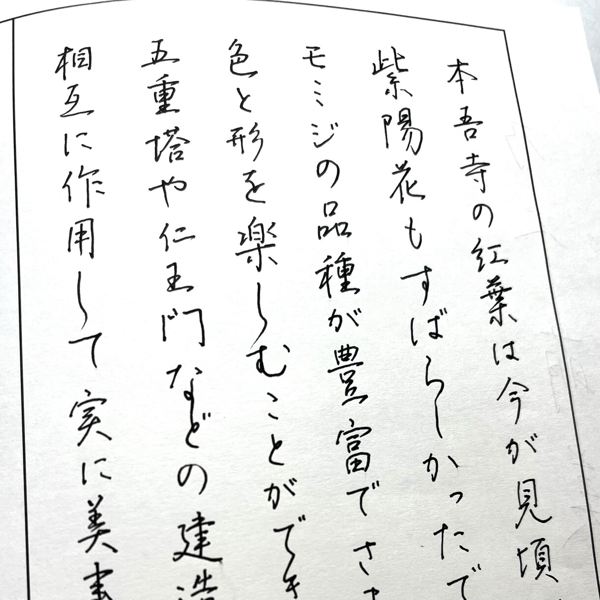 お手紙代筆・封筒や葉書の宛名なんでも手書きします 心のこもった丁寧な字でお書きします♡ イメージ2