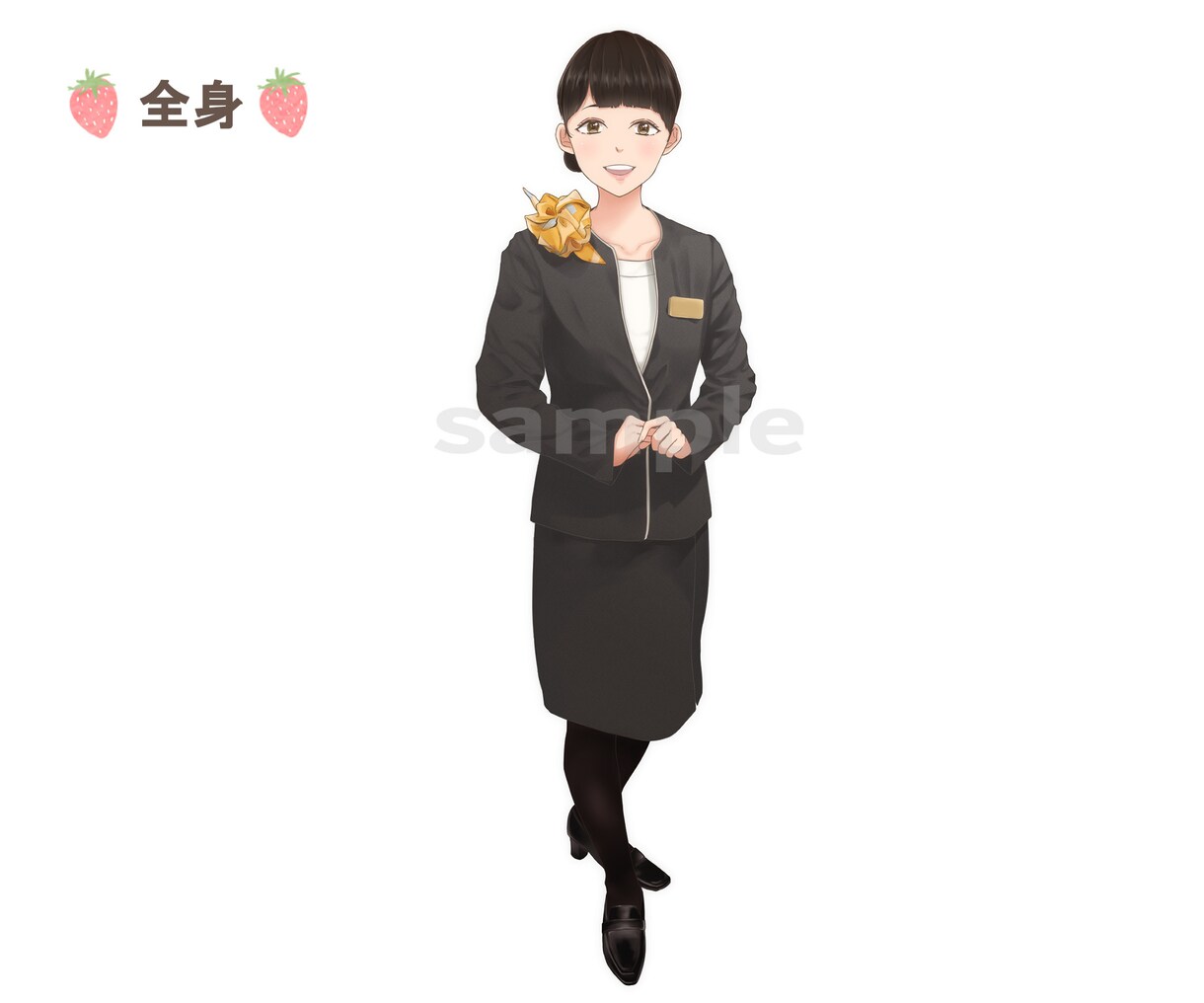 可愛く笑顔で華やかなアイコン描きます SNSやブログに！目を惹く素敵な笑顔のアイコンで印象に残る！ イメージ2