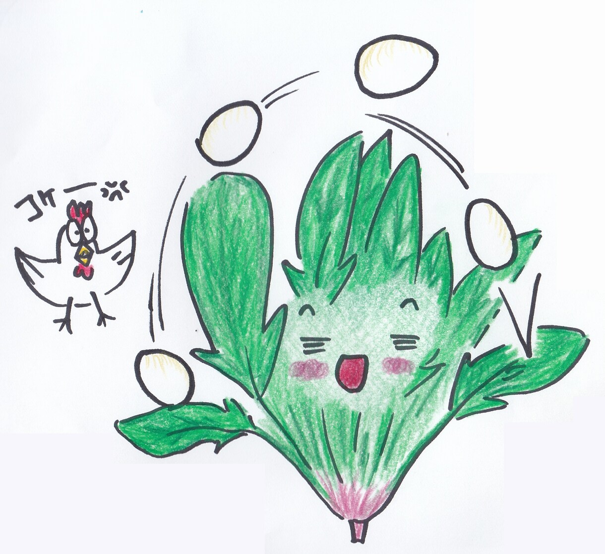 現役栄養士がオリジナルの食育イラストを描きます 学校給食向けに描いてきた経験を生かしてご要望にお応えします イメージ4