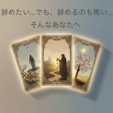 辞める？続ける？仕事の岐路を占います ストーリー仕立てで伝える“物語リーディング” イメージ1