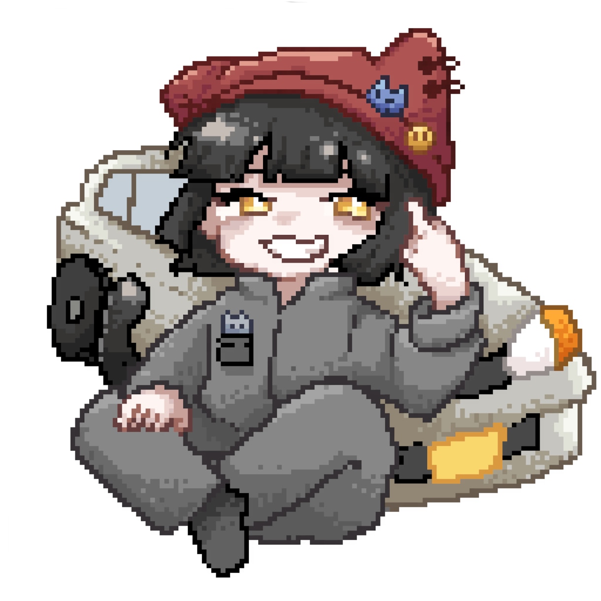 ドット絵作ります 可愛らしいドット絵キャラクターやアイテムを描きます イメージ7
