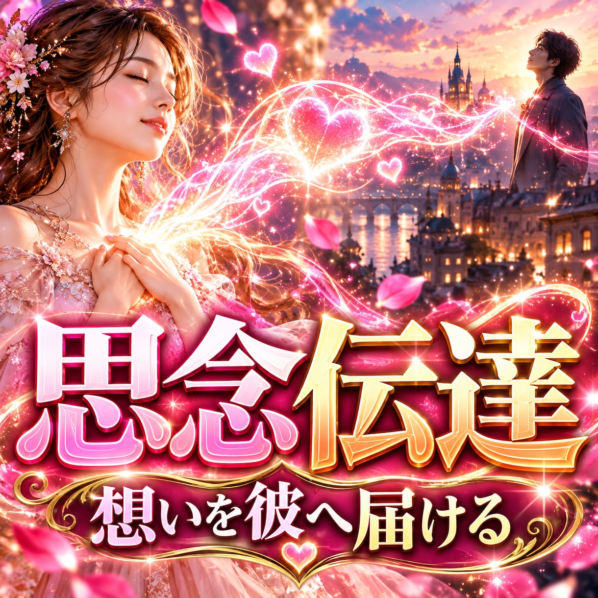 潜在意識書き換え復縁成就祈祷•強力縁結び霊視します 復縁成就祈祷と思念伝達★彼の気持ちを霊視し潜在意識へ届ける イメージ4