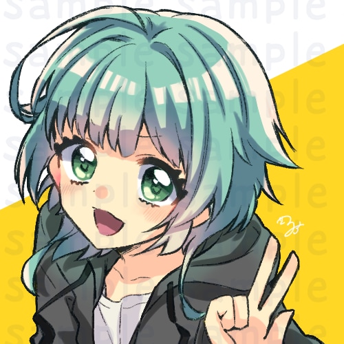 簡易版！SNS等に使えるアイコン描きます 安価で簡易版アイコンをご提供します！ イメージ1