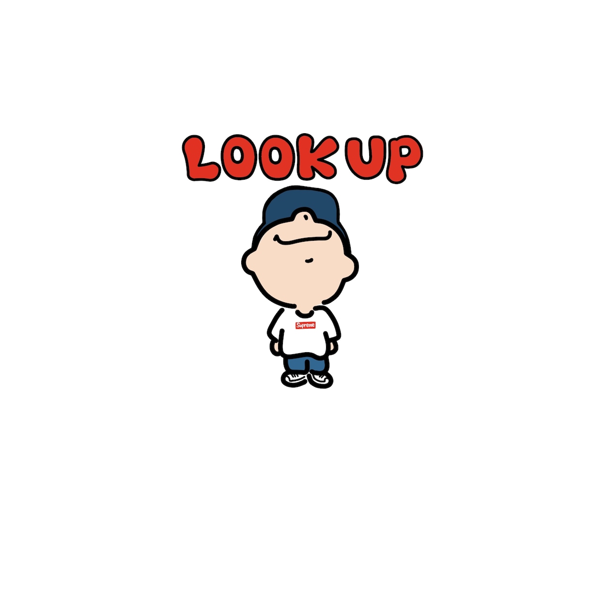 ルックアップくんシリーズであなたを描きます オリジナルキャラクターの「ルックアップくん」で制作いたします イメージ9