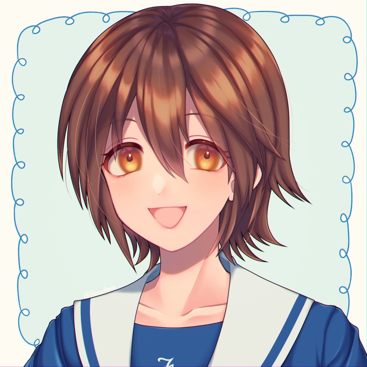 オリジナルキャラクターのイラスト制作いたします あなただけの1枚絵、アイコン・ヘッダー等にどうぞ！ イメージ6