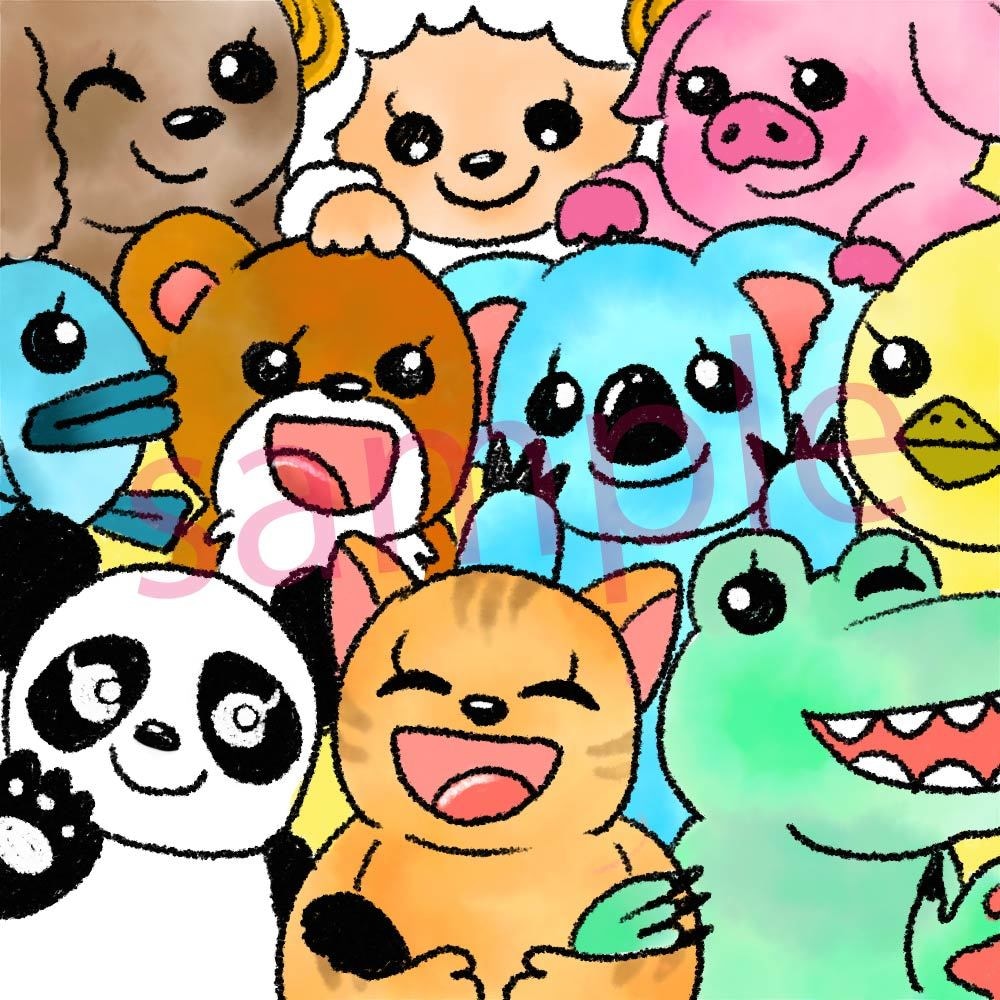商用利用可！絵本風の優しいイラスト作成します クレヨン、水彩、色鉛筆で描いたような優しいタッチのイラスト イメージ8
