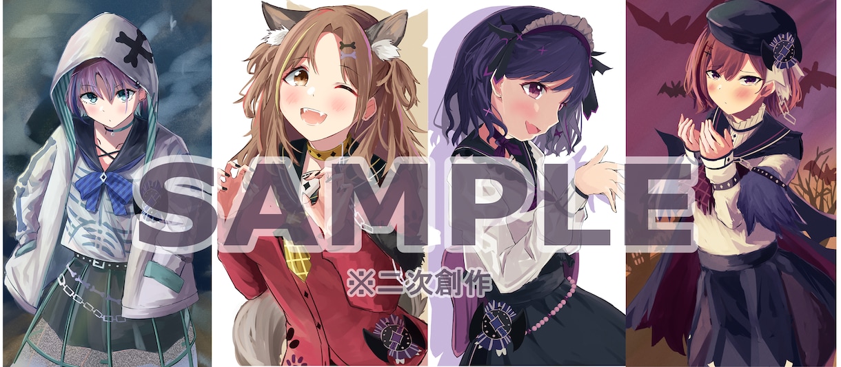 可愛い女の子のイラストを描きます 【ASMRのサムネイル】【TRPGの立ち絵】など！ イメージ4