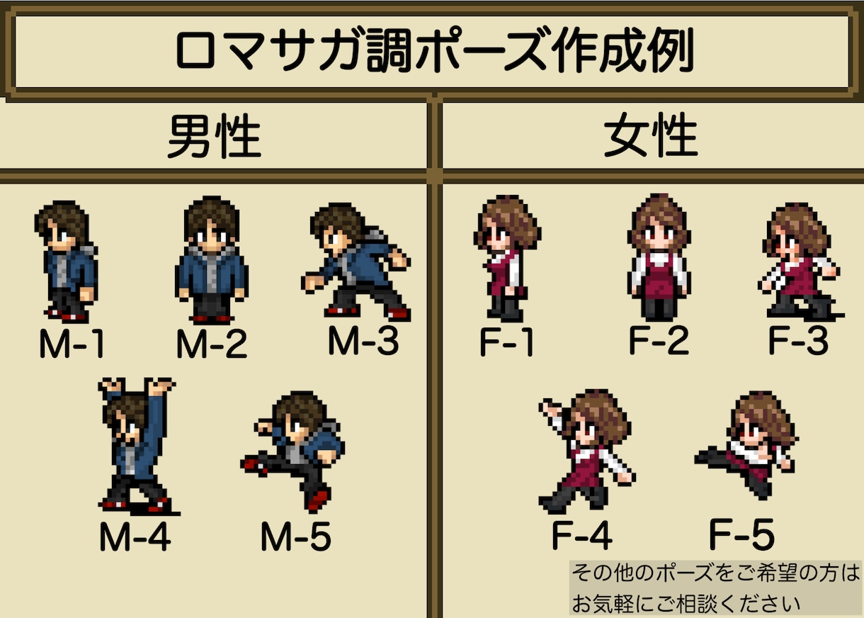 王道RPG風の【ドット絵】アイコンを作成します Twitch・配信にも！動くGIFアニメ制作可/商用OK イメージ5
