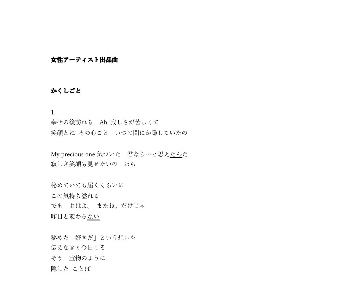 現役ラジオパーソナリティが作詞提供します 色んなメリットを感じてくださったら嬉しいです イメージ3