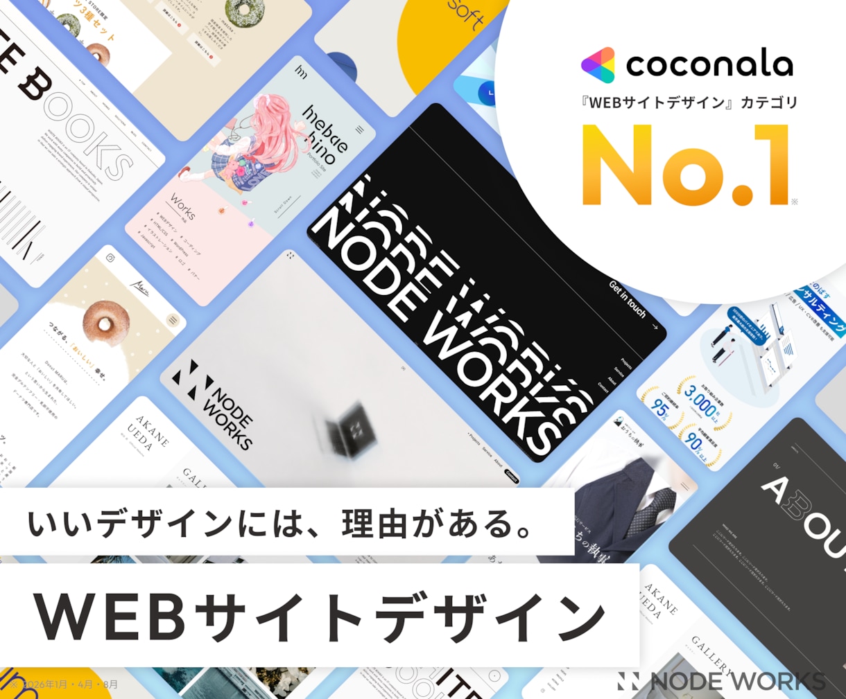 高品質なWEBサイトデザイン、プロが制作します ヒアリング重視★イメージ通りのWebサイトデザイン制作します イメージ1