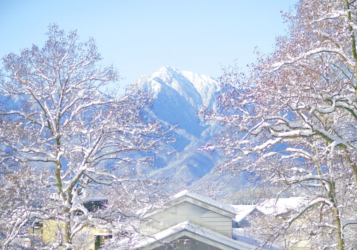 雪・冬景色アート加工写真を販売します 雪・冬景色アート加工写真　雪の部分にアート加工をしています イメージ2