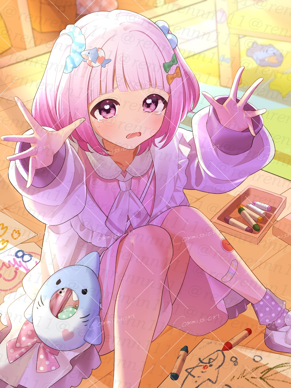可愛いギャルやケモノ系のVライバーさん描きます 可愛い女の子の全身イラストを制作します！ イメージ6
