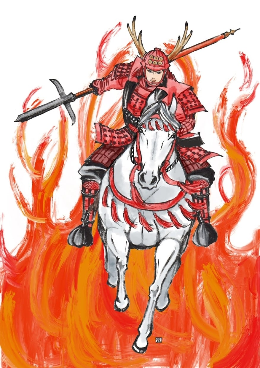 墨絵風イラスト描きます 筆で手描きです。ややリアルタッチの和風イラストになります。 イメージ8