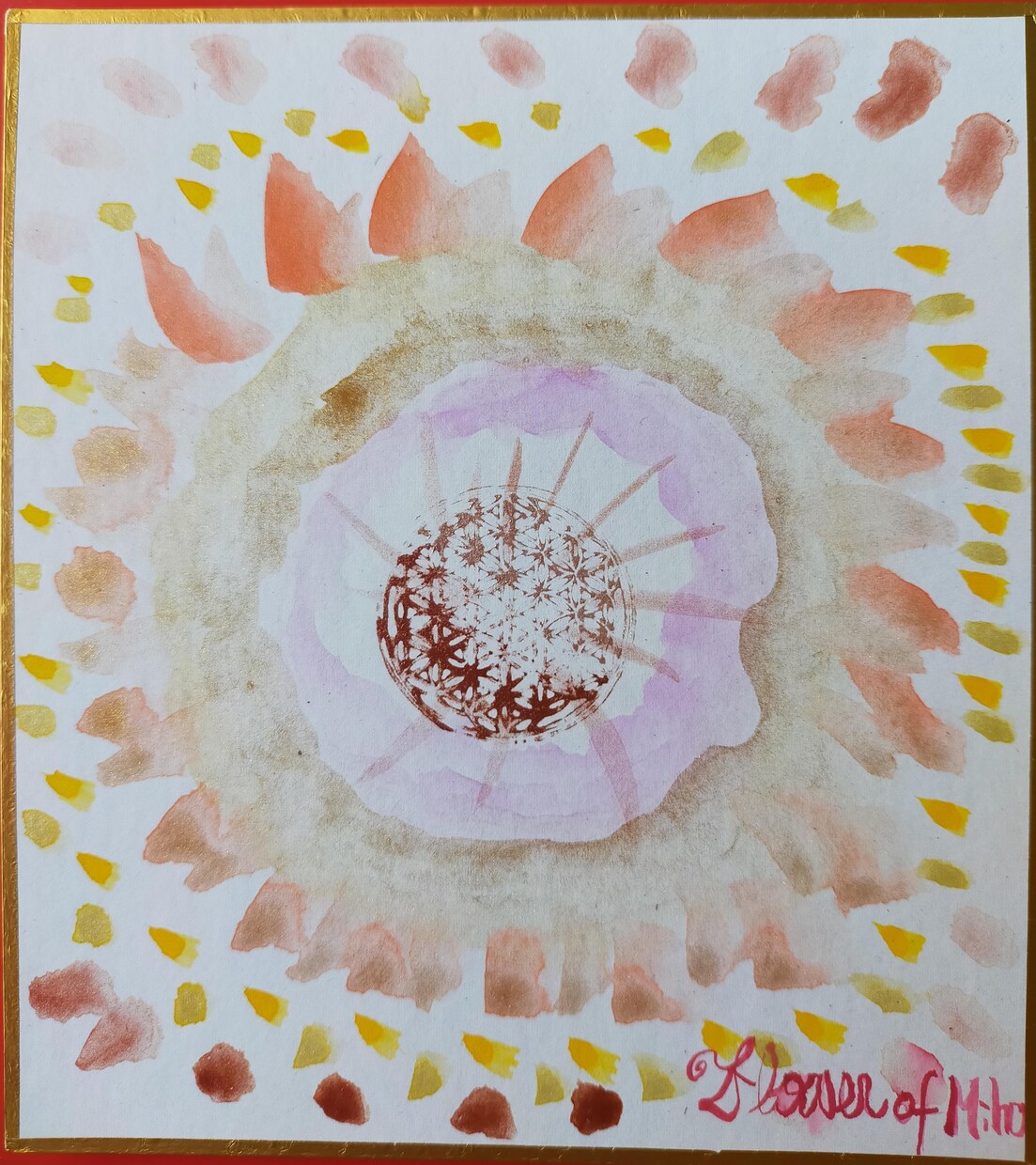 Flower of MEエネルギーの華描きます あなたのエネルギーの華をキャッチし、描き、望む未来を現実化 イメージ4