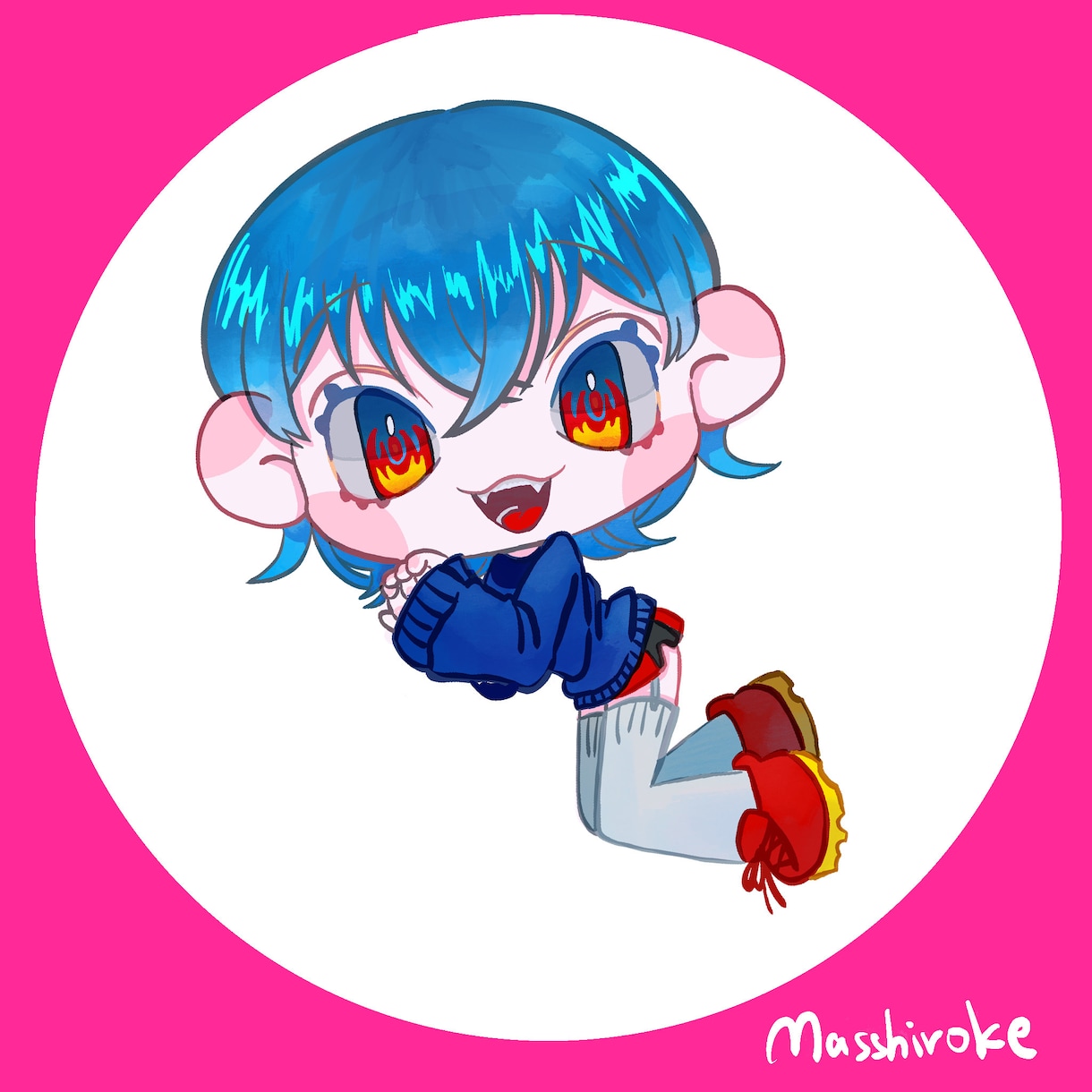 あなたの似顔絵をゆるく優しく描きます あたたかい線と優しい色合いで親しみやすい似顔絵をお届けします イメージ2