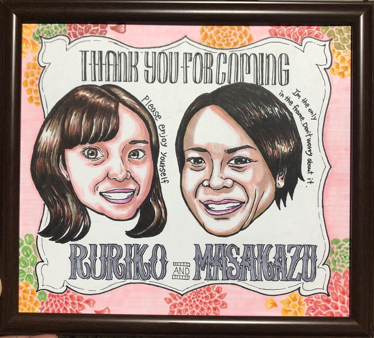 誕生日や結婚式のウェルカムボードをお描きします 誕生日や結婚式のウェルカムボードを探しの方へ イメージ6