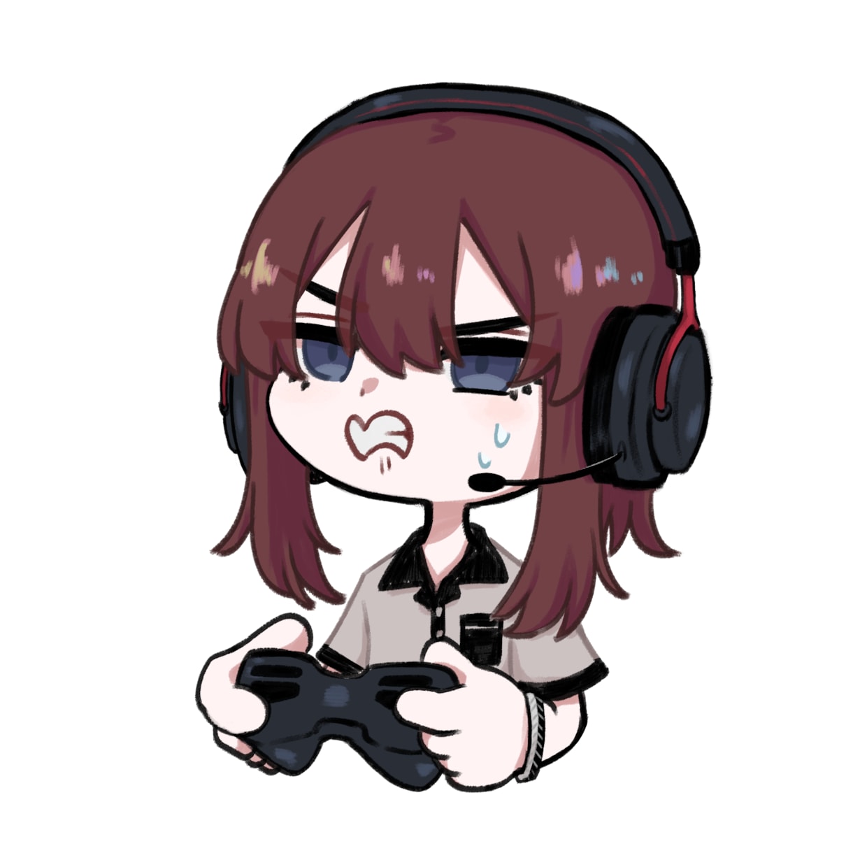 ミニキャラのキャラを描きます ミニキャラなのでSNSアイコンなどにもピッタリ! イメージ1
