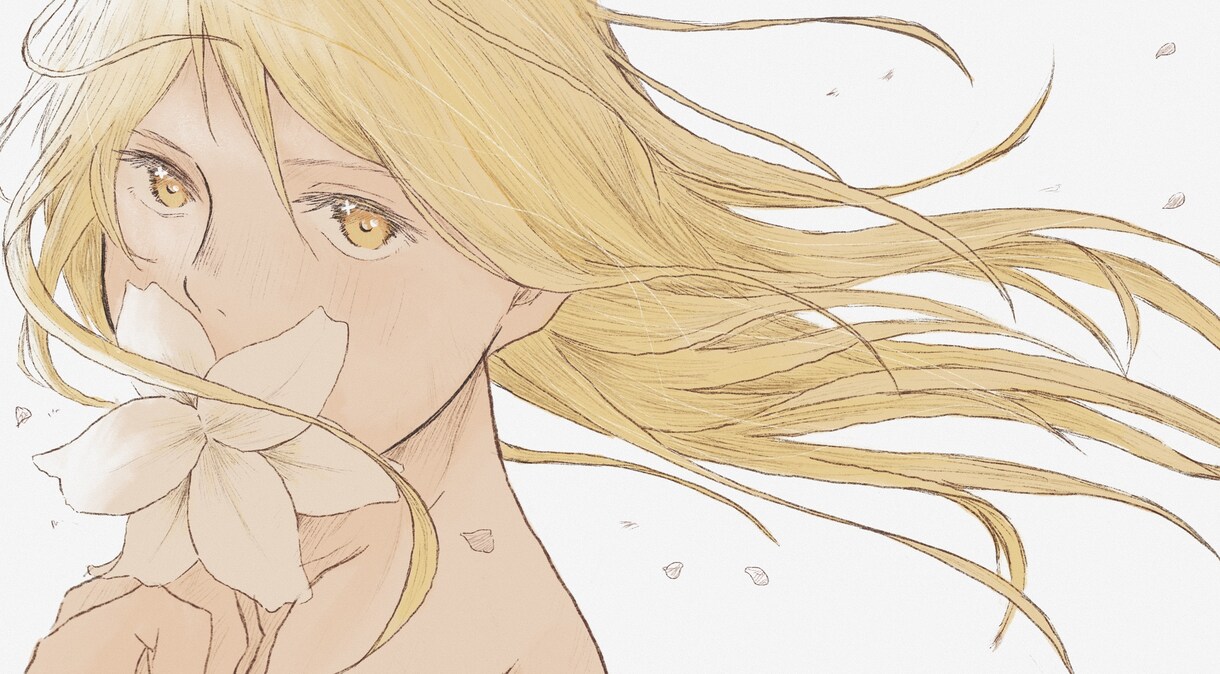 綺麗めなイラスト制作します MV・書籍・SNSアイコン等柔軟に対応いたします イメージ2