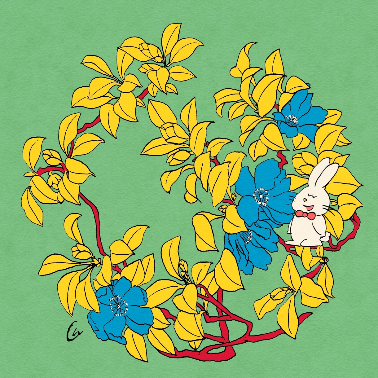 ほんわか手描きのアイコンや挿絵を描きます SNSや挿絵などに！優しい雰囲気のイラストを制作します イメージ2