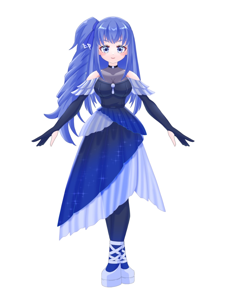 Vtuber・IRIAM用立ち絵の制作依頼承ります かわいらしいキャラクターの立ち絵の作成を行います。 イメージ4