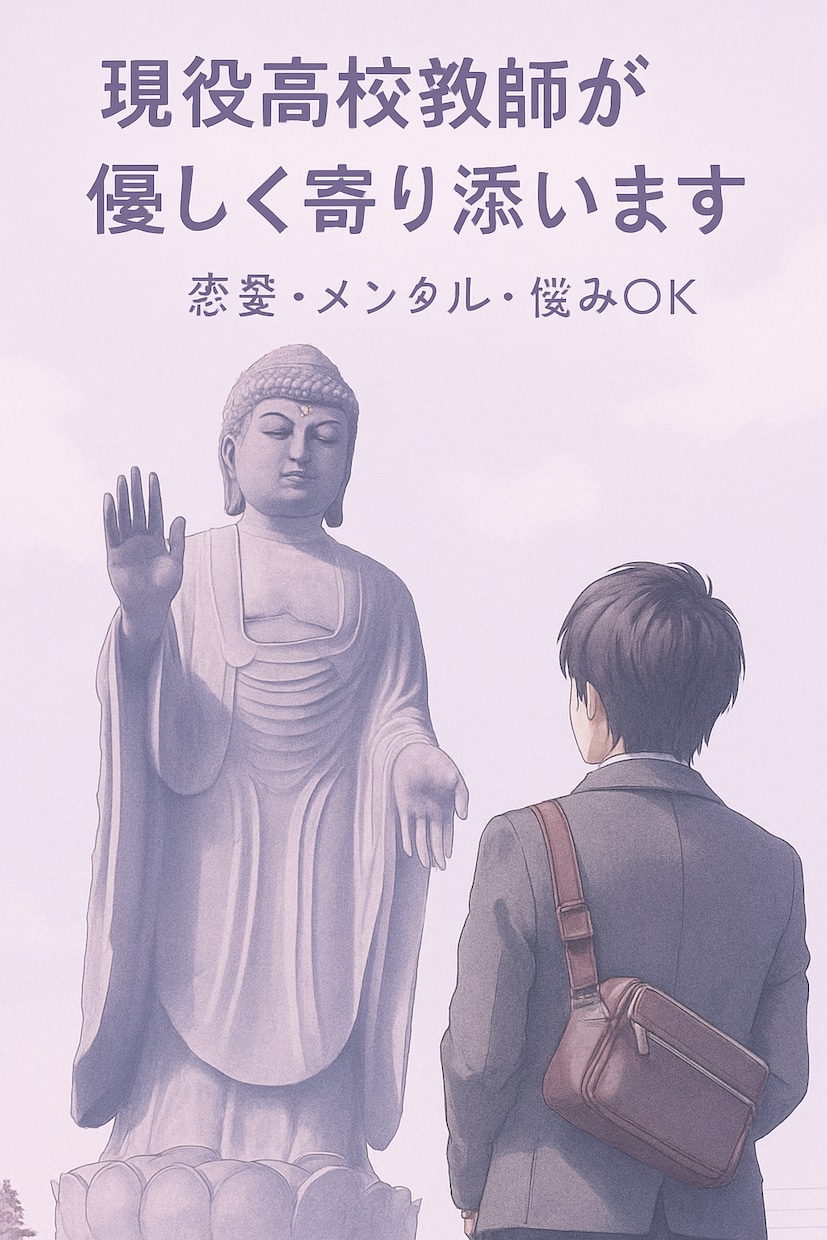 現役教師が優しく寄り添います 恋愛・メンタル・職場の悩みも安心して話せます イメージ1