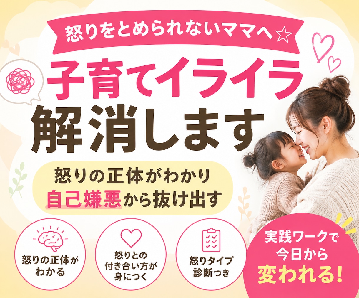 子どもにイライラ怒り爆発！子育てイライラ解消します 怒りの原因怒りの根っこを見つけ付き合い方がわかる実践book イメージ1