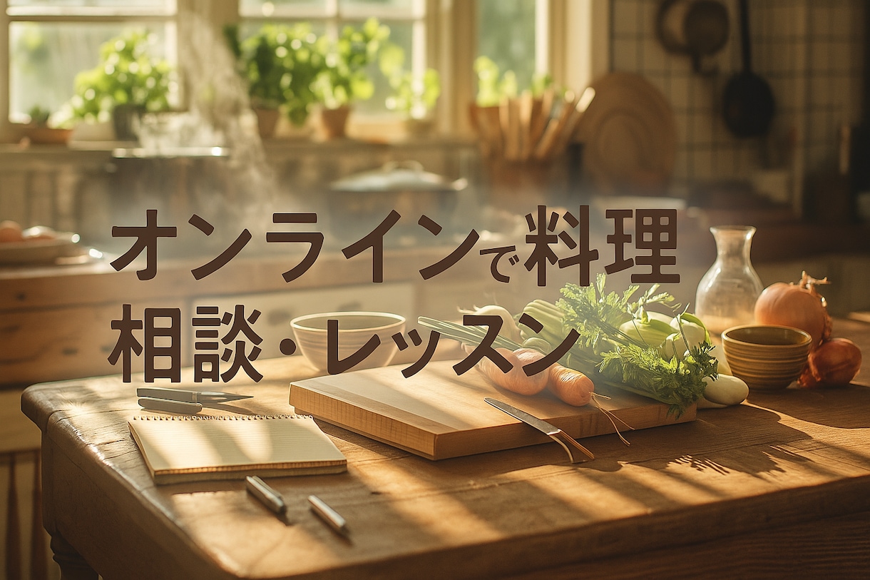 現役料理人が料理の悩みを解決します 現場の経験を活かし、実践的にお手伝いします イメージ1