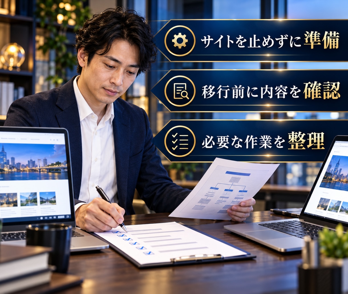 WordPressのサーバー移行を安全に代行します バックアップ・移行・SSL確認までまとめて対応します イメージ2
