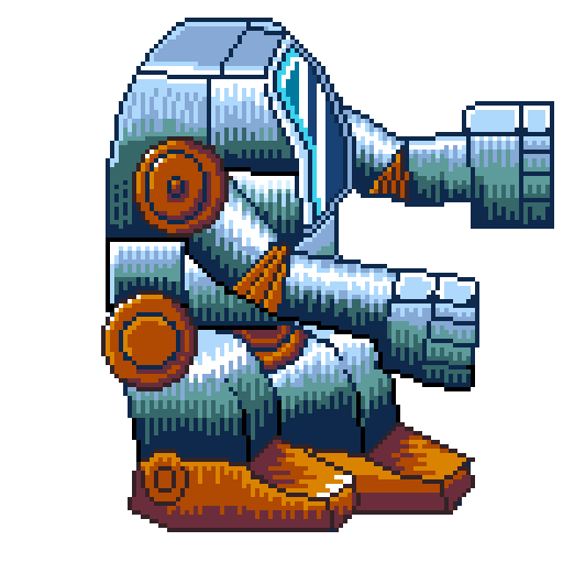 メタルスラッグのようなメカのドット絵描きます メタルスラッグのようなメカ限定です。人物は入りません。 イメージ5