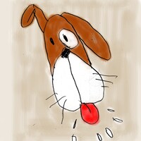 あなたのペットをゆるペット絵にいたします 世界で一番愛おしい☆我が家のペットを世界で唯一のゆる絵に☆ イメージ5