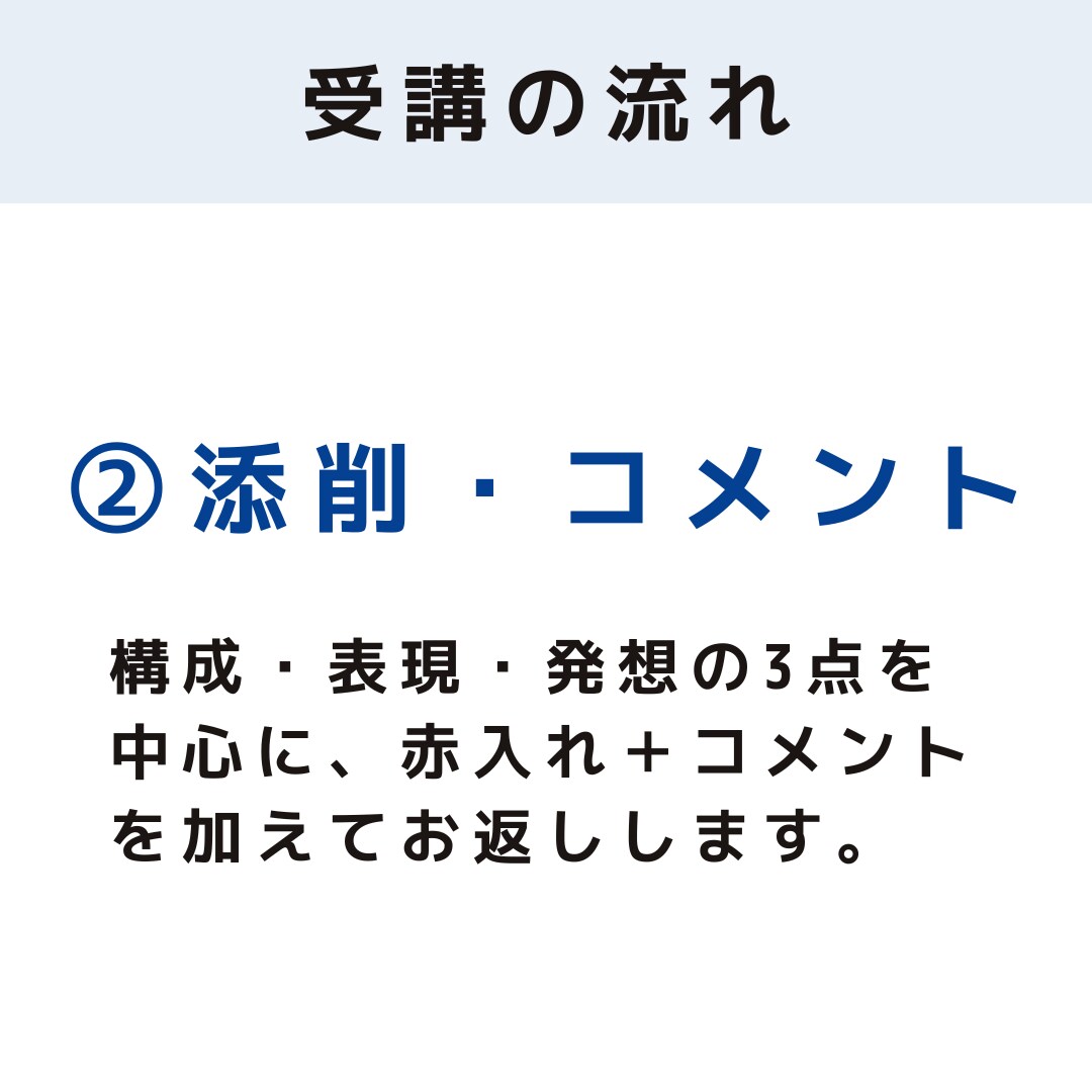小中学生の作文を添削します 学校課題・読書感想文・中学入試・高校入試に対応！ イメージ3