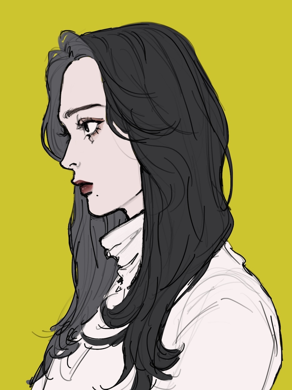貴方だけのお洒落なSNSアイコン描きます かっこいい、清楚･セクシー系から韓国系まで色々お任せ下さい！ イメージ5