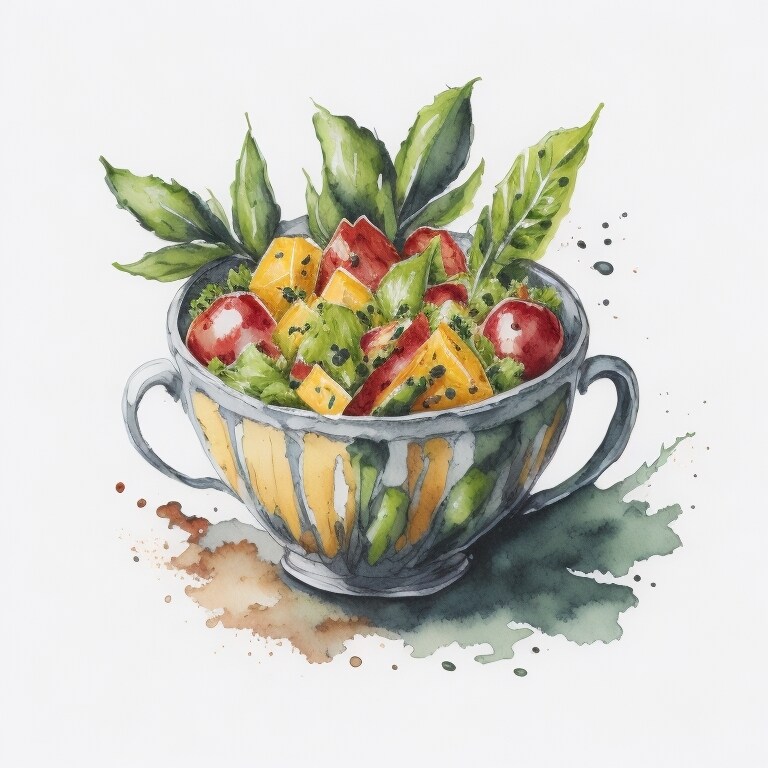 商用利用可能な食べ物の水彩画イラスト描きます 温かみのあるイラストで美味しさを届けます イメージ3