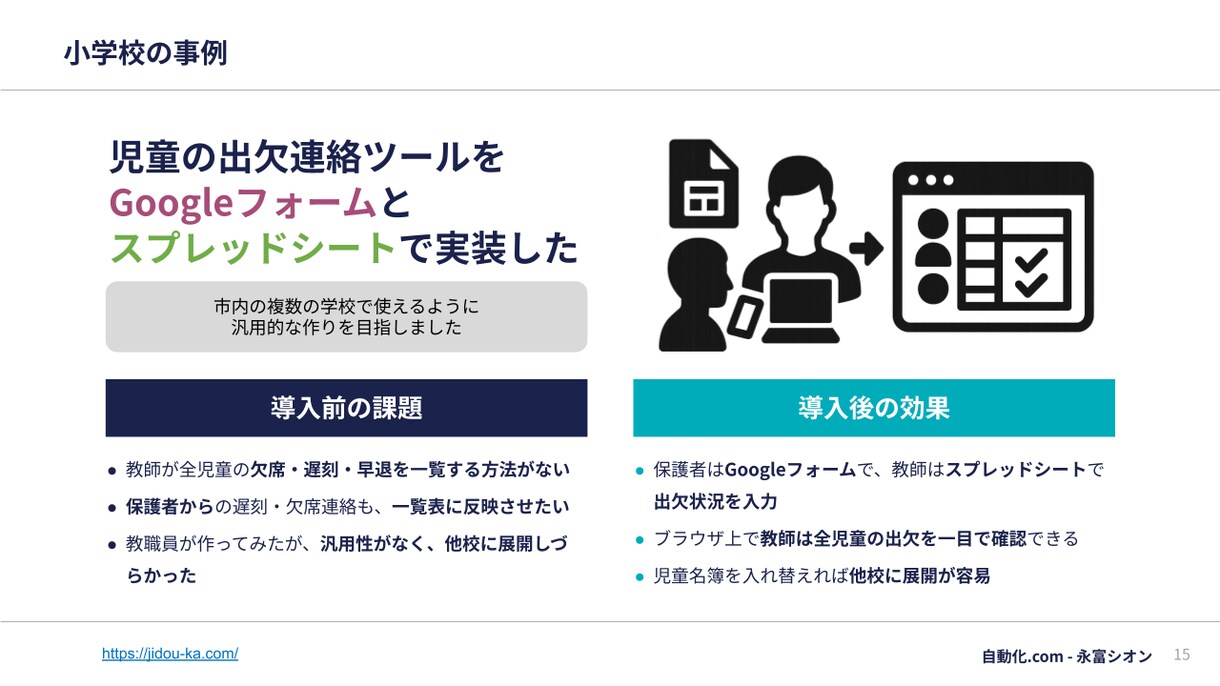 GASでスプレッドシートの定型業務を自動化します 100件超の実績！医療福祉・工場・小学校等の転記やCSV整形 イメージ3